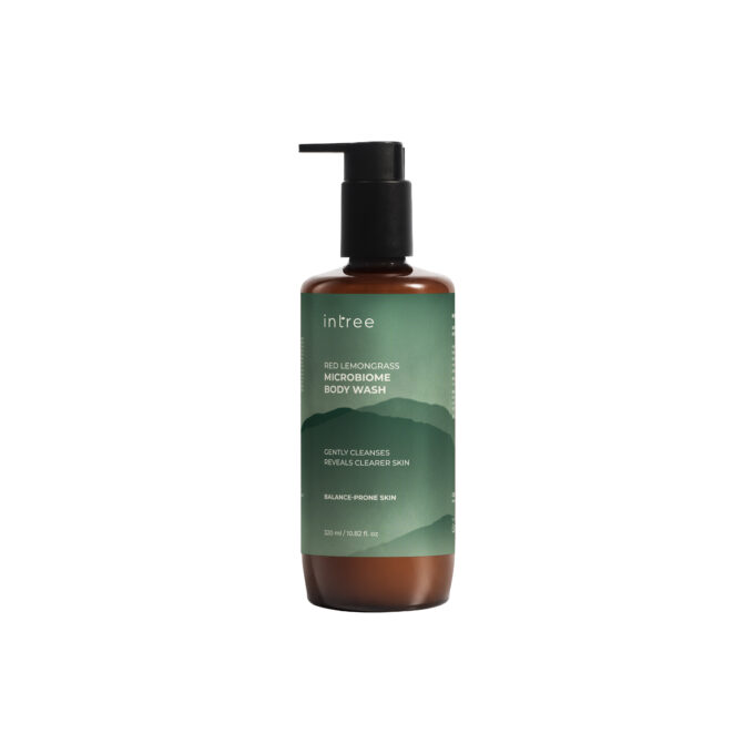 Intree Red Lemongrass Microbiome Body Wash