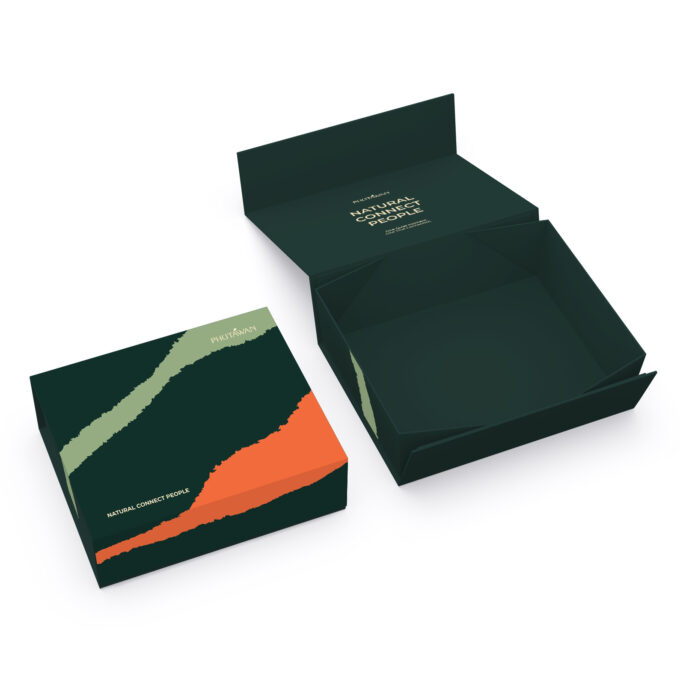 กล่องกิ๊ฟเซ็ต แบบพับได้ พร้อมกระดาษกันกระแทก