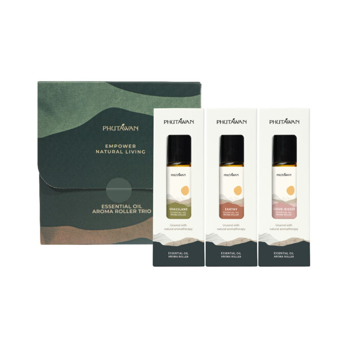 Essential Oil Aroma Roller Trio